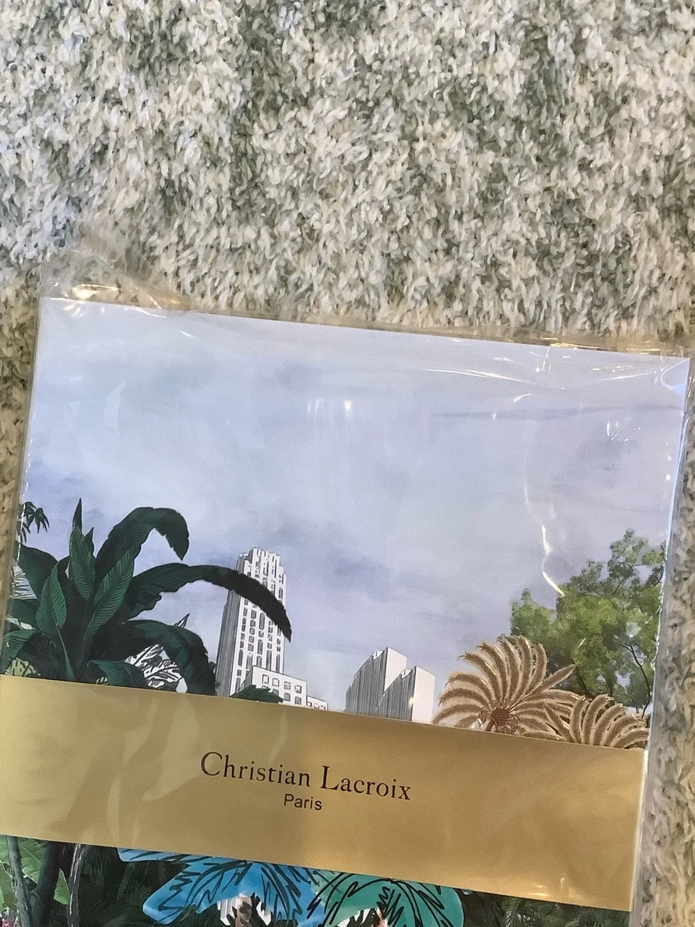 Christian Lacroix Paris Tropical Floral City Designer Lined Journal Notebook NWT